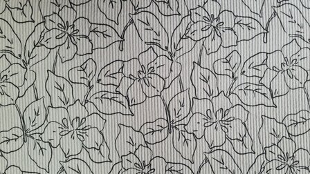 Stretch-Cord Flowers Off White