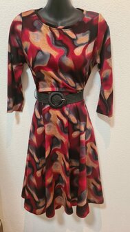 Punta Abstract Shape Red