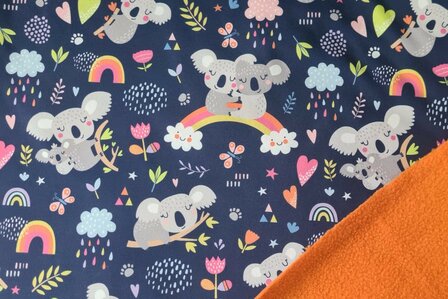 Soft Shell Digital Koala Navy