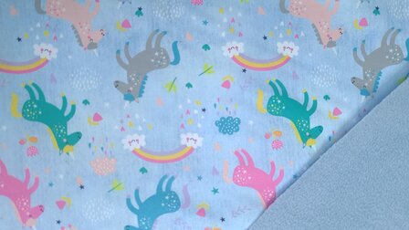 Soft Shell Digital Unicorn Blue