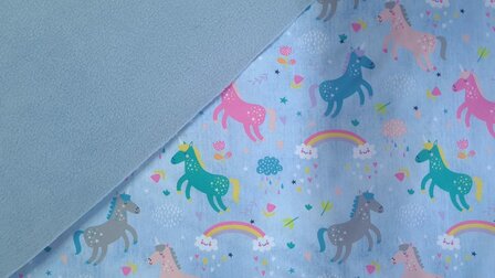 Soft Shell Digital Unicorn Blue