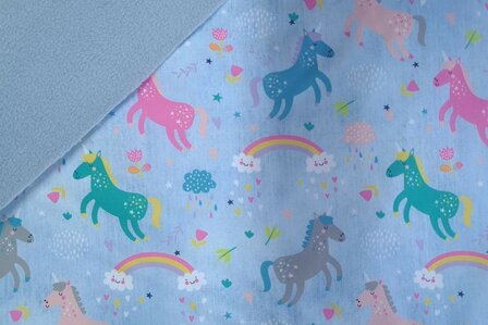 Soft Shell Digital Unicorn Blue