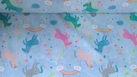 Soft Shell Digital Unicorn Blue