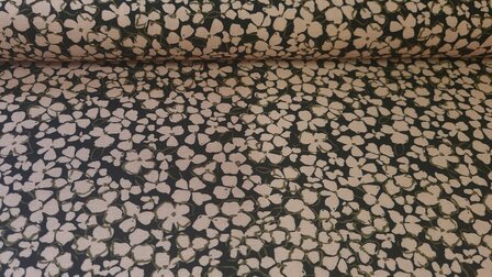 Viscose Crepe Little Flower Ros&eacute;