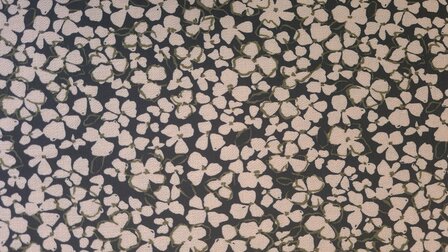 Viscose Crepe Little Flower Ros&eacute;
