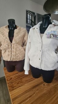 Heavy Teddy Boucl&eacute; Ecru