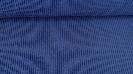 Washed Stretch-Cord Dark Kobalt