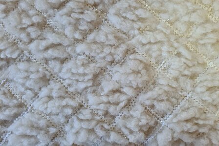 Shiny Teddy Off White