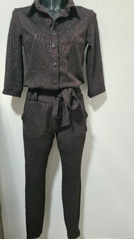 Knitted Punta Glitter Gold