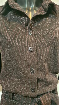 Knitted Punta Glitter Ros&eacute;