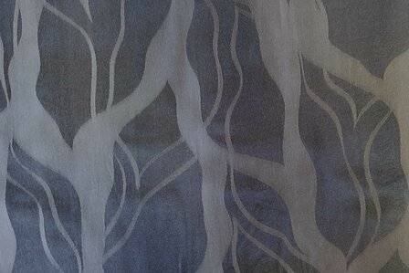 Viscose Jacquard Abstract Brown