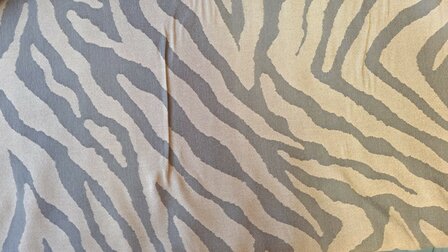 Viscose Jacquard Zebra Brown