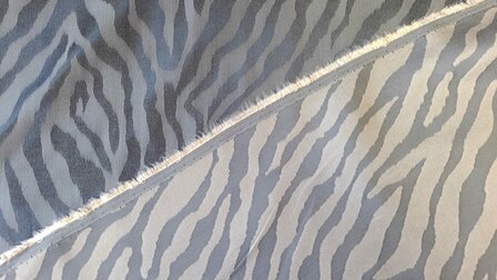 Viscose Jacquard Zebra Brown