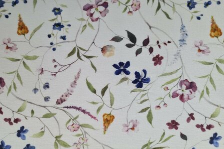 French Terry Twigs Off White