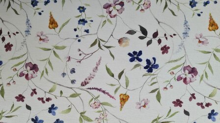 French Terry Twigs Off White