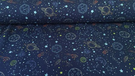 French Terry Universe Navy