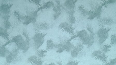 Cotton Jersey Batik Shapes Green