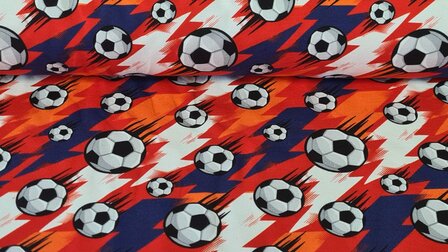 Cotton Jersey Soccer Orange