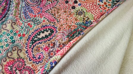 Teddy Fur Paisley Multi