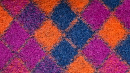 Boiled Wool Diamond Cyclam