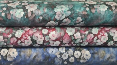 Punta Romance Flowers Blue