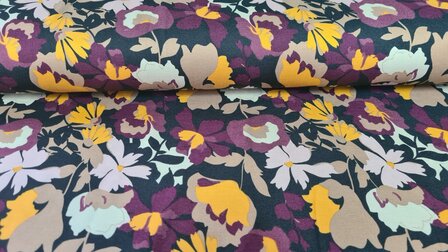 Punta Flower Black/Red