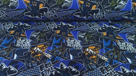 Sweat/jogging Snow Board Black/Blue