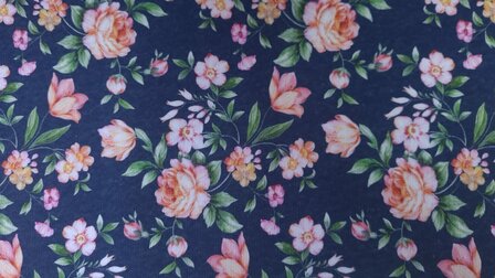 Sweat/jogging Flowers Navy