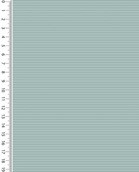 Boordstof Strepen Oud Groen
