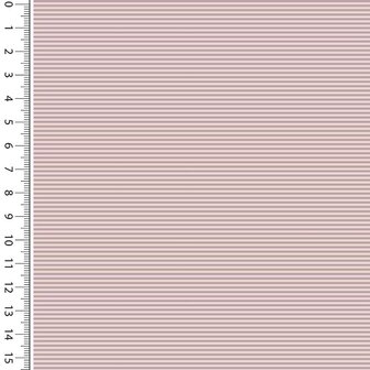 Boordstof Strepen Oud Roze