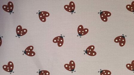 French Terry Ladybug Ros&eacute;