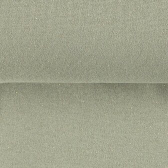 Boordstof Glitter Oud Groen