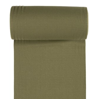 Boordstof Glitter Olijf Groen