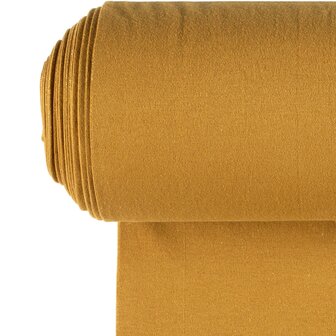 Boordstof Glitter Oker Geel