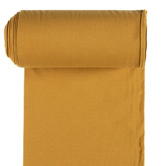 Boordstof Glitter Oker Geel