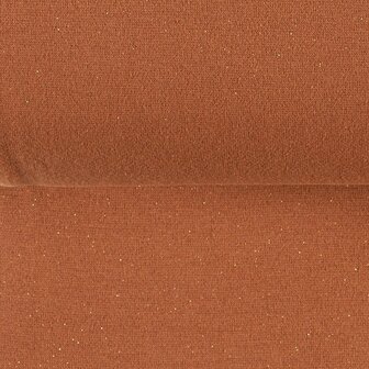 Boordstof Glitter Terra