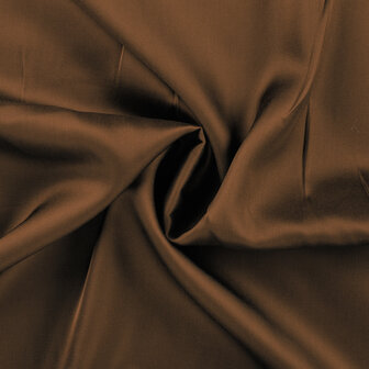 Viscose Satin Brown