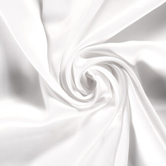 Heavy Viscose Satin White