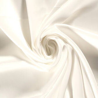 Heavy Viscose Satin Off White