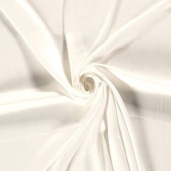 Heavy Viscose Satin Off White