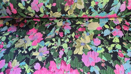 Jacquard Lilly Black