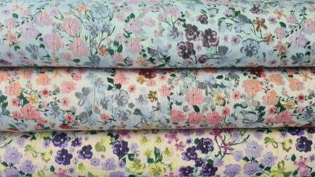 Jacquard Lillya Lime/Purple