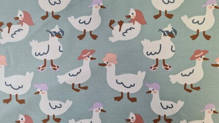 French Terry Goose Mint