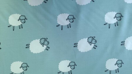 French Terry Sheep Mint