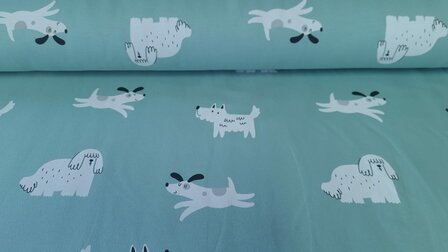 French Terry Dogs  Mint