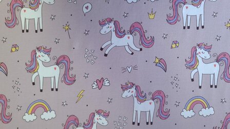 French Terry Unicorn Ros&eacute;