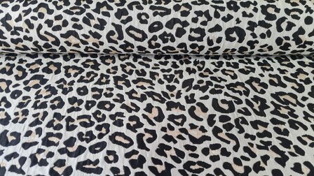 Jacquard Animal Black