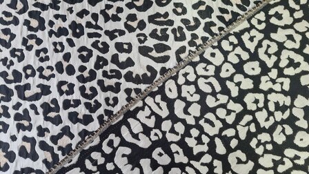 Jacquard Animal Black