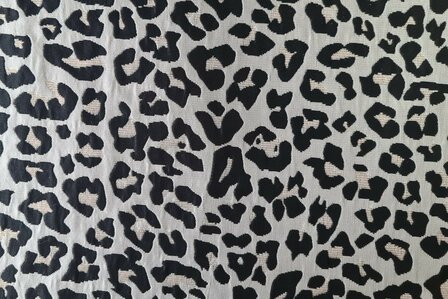 Jacquard Animal Black
