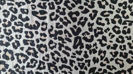 Jacquard Animal Black